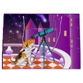 Grand Sac Cadeau télescope pour chiens (Devant)