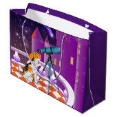 Grand Sac Cadeau télescope pour chiens (Dos Angle)