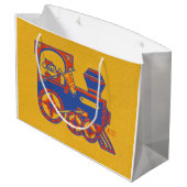 Grand Sac Cadeau Température (Dos Angle)
