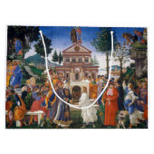 Grand Sac Cadeau Tentations du Christ, Sandro Botticelli (Dos)