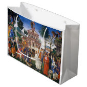 Grand Sac Cadeau Tentations du Christ, Sandro Botticelli (Devant Angle)