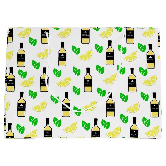 Grand Sac Cadeau Tequila & Lemon (Devant)