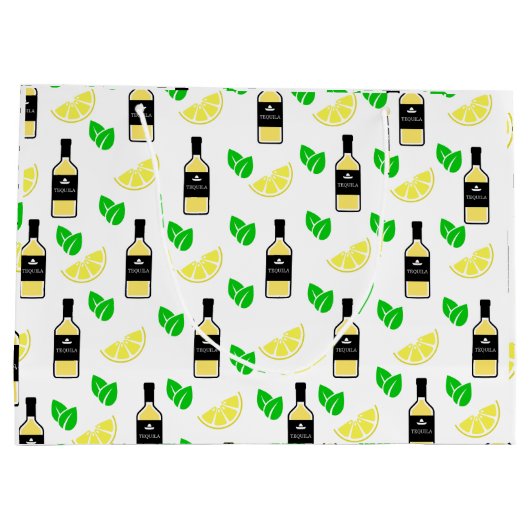 Grand Sac Cadeau Tequila & Lemon (Dos)