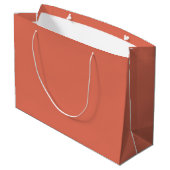 Grand Sac Cadeau Terre cuite (Dos Angle)