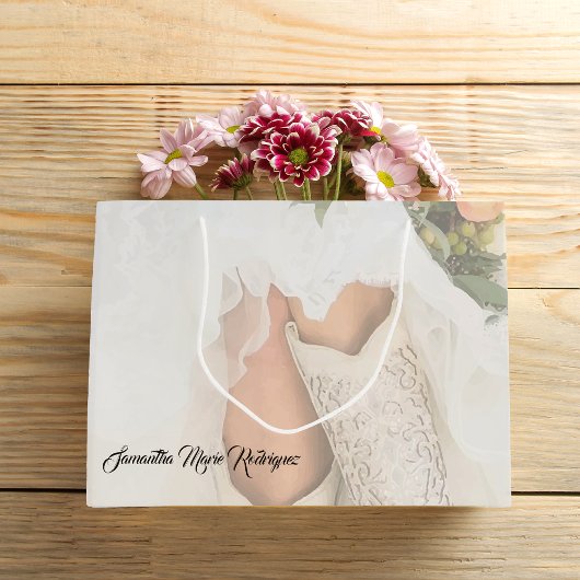 Grand Sac Cadeau Texas Bride à Rhinestone Boots Bridal Shower