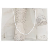 Grand Sac Cadeau Texas Bride à Rhinestone Boots Bridal Shower (Dos)