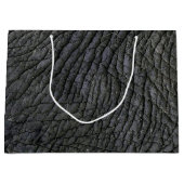 Grand Sac Cadeau Texture de la peau d'éléphant (Devant)