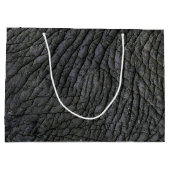 Grand Sac Cadeau Texture de la peau d'éléphant (Dos)