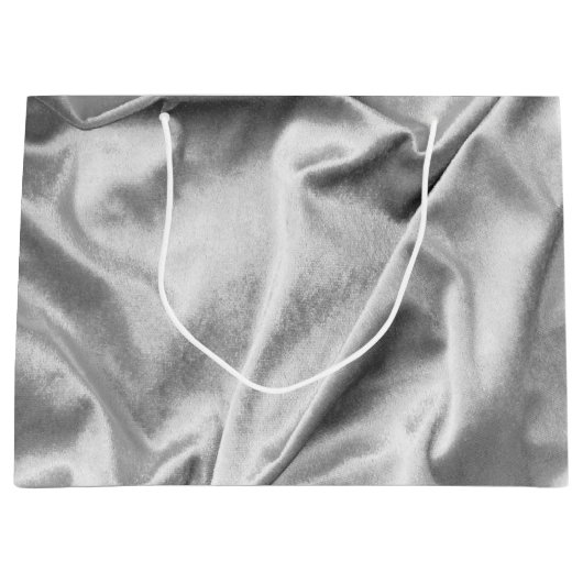 Grand Sac Cadeau Texture du tissu 3 (Devant)