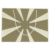 Grand Sac Cadeau Thanksgiving Turquie sculpté - (Dos)