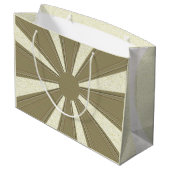 Grand Sac Cadeau Thanksgiving Turquie sculpté - (Dos Angle)