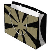 Grand Sac Cadeau Thanksgiving Turquie sculpté - (Dos Angle)