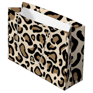 Grand Sac Cadeau Tiger Color Pattern Animal Lovers 