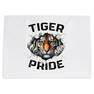 Grand Sac Cadeau Tiger Pride Retro Tiger School