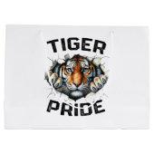 Grand Sac Cadeau Tiger Pride Retro Tiger School (Dos)