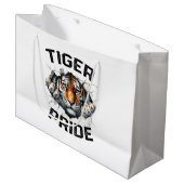 Grand Sac Cadeau Tiger Pride Retro Tiger School (Devant Angle)