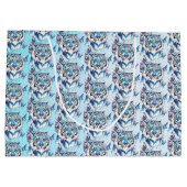 Grand Sac Cadeau Tigre (Dos)