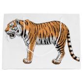 Grand Sac Cadeau Tigre (Devant)