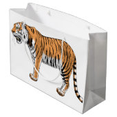 Grand Sac Cadeau Tigre (Dos Angle)