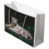 Grand Sac Cadeau Tigre (Devant Angle)