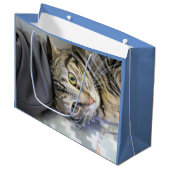 Grand Sac Cadeau Tigre (Devant Angle)