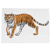 Grand Sac Cadeau Tigre 2 (Dos)
