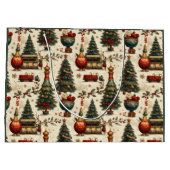 Grand Sac Cadeau Timeless Christmas Vibes (Dos)