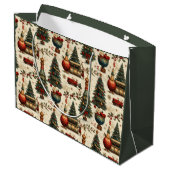 Grand Sac Cadeau Timeless Christmas Vibes (Dos Angle)