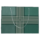 Grand Sac Cadeau Tons verts (Dos)