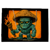 Grand Sac Cadeau Torch & Temper – Mushroom Beast Design (Dos)