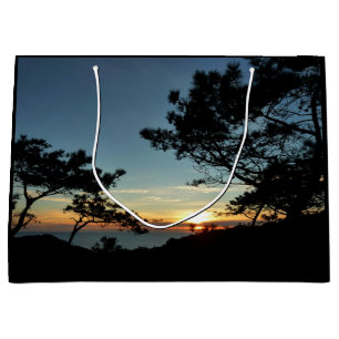 Grand Sac Cadeau Torrey Pine Sunset III Paysage californien