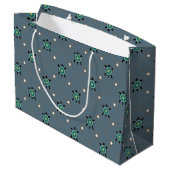 Grand Sac Cadeau Tortue indigène (Dos Angle)
