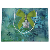 Grand Sac Cadeau Tortues marines Batik (Devant)