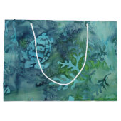 Grand Sac Cadeau Tortues marines Batik (Dos)