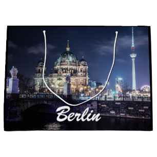 Grand Sac Cadeau Tour de télévision et Cathédrale de Berlin à Berli