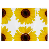 Grand Sac Cadeau Tournesol (Dos)