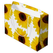 Grand Sac Cadeau Tournesol (Dos Angle)