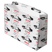 Grand Sac Cadeau Toy Police Car Custom (Dos Angle)