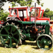 Grand Sac Cadeau TRACTEURS vintages