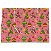 Grand Sac Cadeau Traditions joyeuses (Devant)