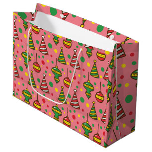 Grand Sac Cadeau Traditions joyeuses