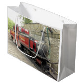 GRAND SAC CADEAU TRAIN À VAPEUR (Devant Angle)