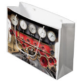 GRAND SAC CADEAU TRAINS À VAPEUR (Devant Angle)