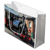 GRAND SAC CADEAU TRAINS À VAPEUR (Devant Angle)