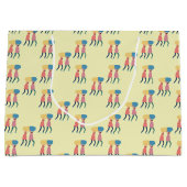 Grand Sac Cadeau Transport d'un motif de pilule (Devant)