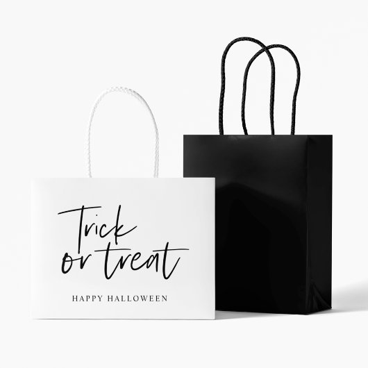 Grand Sac Cadeau Trick and treat | Happy Halloween