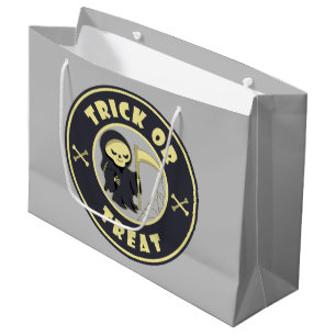 Grand Sac Cadeau Trick ou traiter Halloween griffeur caractère