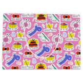 Grand Sac Cadeau Tricot Crochet Love (Dos)