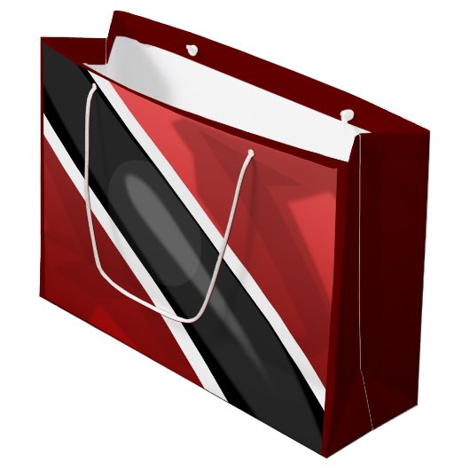Grand Sac Cadeau Trinidad and Tobago Flag Gift Bag (Devant Angle)