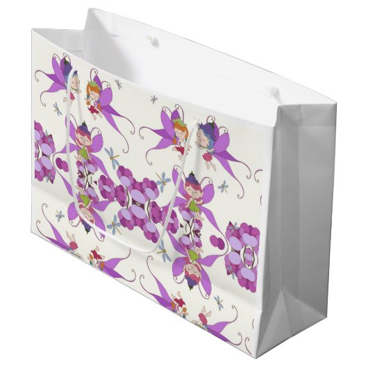 Grand Sac Cadeau Trolls (Devant Angle)